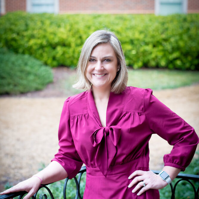 Kari B. Sykes Kari graduated from the University of Cincinnati, 2004, with her M.A. in Communication Sciences and Disorders. She has over 19 years of experience working as a pediatric Speech Language Pathologist in a variety of school and healthcare settings.
Kari has spent the last 12 years practicing at Speech Therapy of Forsyth, where she has refined her parent coaching skills and earned the position of Clinical Director. She is especially passionate about Play and Experience Based Therapy, Self Regulation, AAC, Social Thinking and Neurodiversity Affirming Practices. Her favorite part of her job is being able to work individually with her patients and their families to develop a customized and flexible plan of care. She firmly believes that there is not a one size fits all therapy program, and strives to stay current with Evidence Based Practices. As Clinical Director, Kari enjoys mentoring and learning from staff while promoting a growth mindset.
Kari is also the mother to two teenage boys, her oldest was diagnosed with Autism in 2010 at the age of 2 years old. She is a fierce advocate for providing him with the support he needs, while also embracing and celebrating his differences. Combining her personal and clinical experiences together, Kari is able to offer her families and patients a unique perspective.